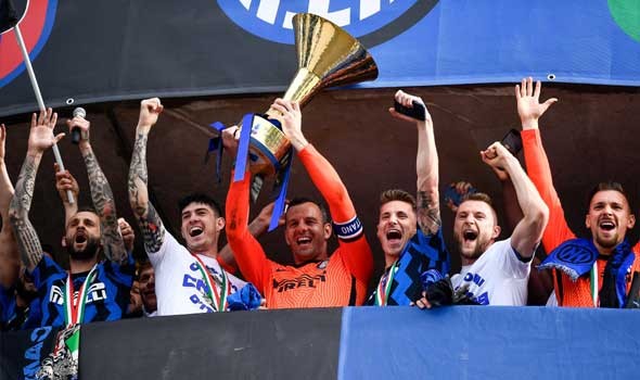 إنتر يحقق فوزا ثمينا على ساسولو في الدوري الإيطالي