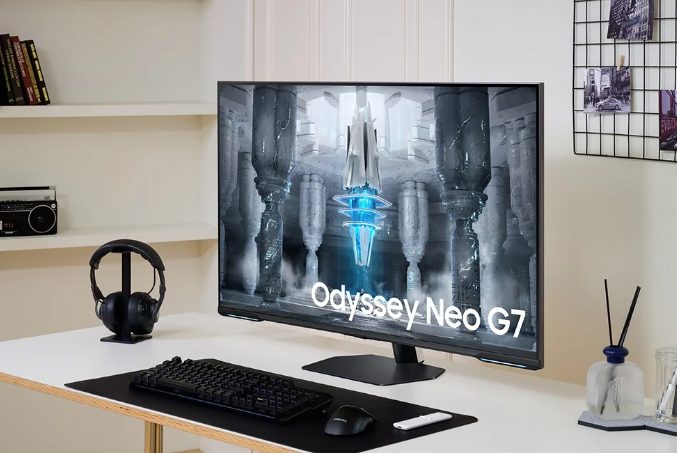 سامسونج تكشف عن شاشة الألعاب Odyssey Neo G7 بدقة عرض 4K