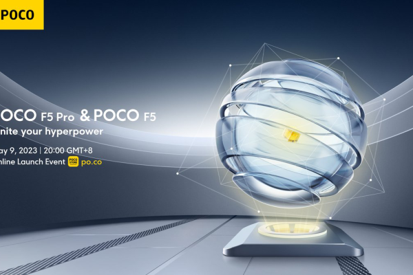 إعلان تشويقي يؤكد على موعد الإعلان عن Poco F5 وF5 Pro في 8 من مايو