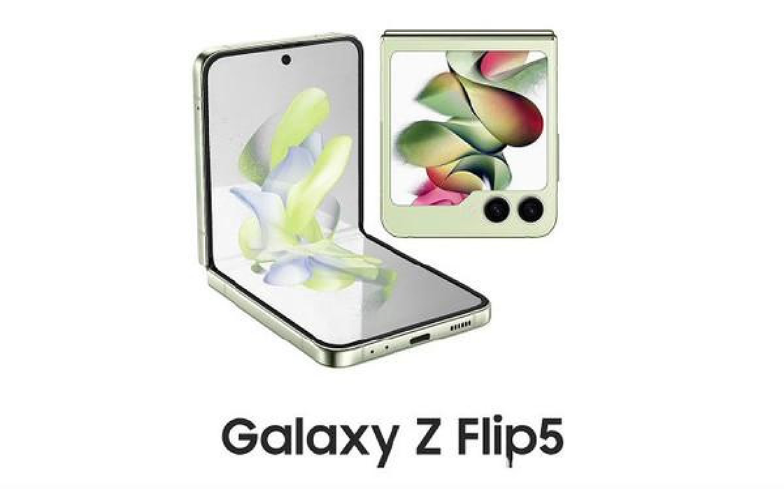 صور تكشف عن تصميم يحاكي المجلد في الشاشة الخارجية لهاتف Galaxy Z Flip5