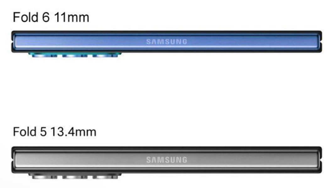 هاتف Galaxy Z Fold6 يأتي بأنحف تصميم في هواتف سامسونج القابلة للطي