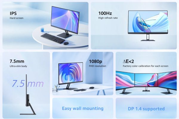 الكشف عن شاشة Monitor A24i من شاومي عالميًا