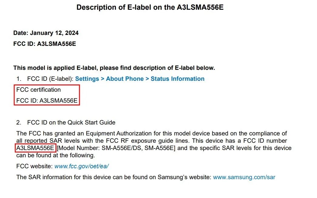 هاتف Galaxy A55 5G قد يصل كهاتف ذكي من الجيل التالي مع شحن من الجيل الأخير