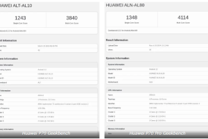 رصد سلسلة Huawei P70 في قاعدة بيانات Geekbench